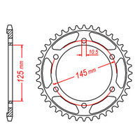 MTX 867 Steel Rear Sprocket #525 (11-3VD)