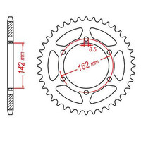 MTX 1785 Steel Rear Sprocket #520 (11-400)