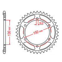 MTX 300 Steel Rear Sprocket #525 (11-4NX)