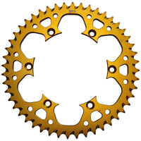 MTX 460 Zero Aluminium Rear Sprocket #520 - Gold (11A-110-GLD)