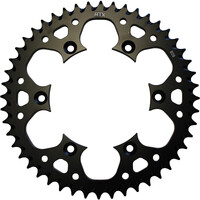 MTX 808 Zero Aluminium Rear Sprocket #520 - Black (11A-402-BLK)