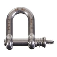 Snap-D Stainless Steel D-Shackle - 12mm