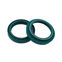 SKF - Seals Kit (oil - dust) SHOWA 41 mm GREEN COLOUR  (20)