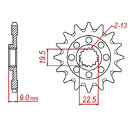 MTX 1442 Hornet Lightweight Steel Front Sprocket #520 (13T) (10B-442-13)