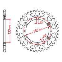 MTX 245/3 Steel Rear Sprocket #520 (40T) (11-MG3-40)