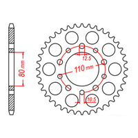 MTX 1334 Steel Rear Sprocket #530 (44T) (11-438-44)