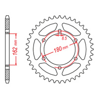 MTX 1786 Steel Rear Sprocket #520 (52T) (11-406-52)