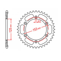 MTX 1258 Steel Rear Sprocket #428 (51T) (11-KRH-51)