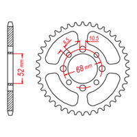 MTX 801 Steel Rear Sprocket #420 (30T) (11-463-30)