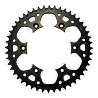 MTX 808 Zero Aluminium Rear Sprocket #520 - Black (52T) (11A-402-52BLK)