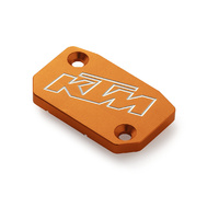 KTM Brake Cylinder / Clutch Cylinder Reservoir Cover Orange #SXS05450210
