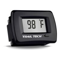 TRAIL TECH TTO PANEL - TEMP METER 10mm RADIATOR FIN - BLK