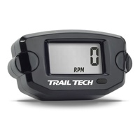 Trail Tech TTO - Tach / Hour Meter - Black