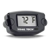 Trail Tech TTO Temperature Meter 14mm Spark Plug - Black