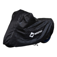 Whites Motorcycle Cover - D'Lux (M) 228 x 99 x 124cm