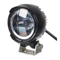 Whites LED Light 60mm Lens - Pair - Osram LED - withharness