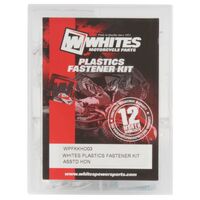 WHITES PLASTICS FASTENER KIT ASSTD HON