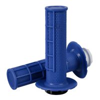 Whites Lock On Grips - Half Waffle - Blue (with 6 Cams)