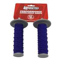 Whites Grip MX Full Diamond - Grey / Blue