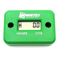 Whites Hour Meter - Green