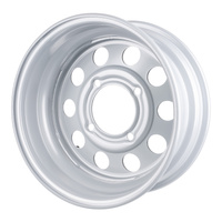 Whites ATV/UTV Steel Rim 14x6 Can-Am Front 4/137 +13 - Silver