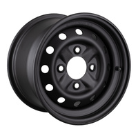 Whites ATV/UTV Steel Rim 12x7.5 CF-Moto Rear 4/110 +46.5 - Black