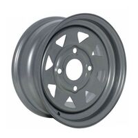 Whites ATV Steel Rim 8 Spoke 12 X 7 Front & Rear 4/137 4+3 Can-Am