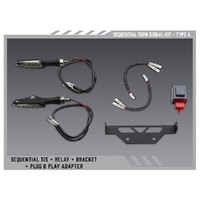 Yoshimura Type A Sequential Signal Kit for V2 Fender Eliminators