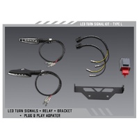 Yoshimura Type L Standard LED Signal Kit for V2 Fender Eliminators