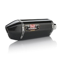 Yoshimura GSX-R600/750 11-24 R-77D Stainless Slip-On Exhaust, w/ Carbon Fiber Muffler