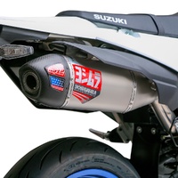 Yoshimura DR-Z4 S/SM 2025 RS-12 Stainless Slip-On, w/ Stainless Muffler - Supersedes to 116612S521