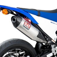 Yoshimura WR250R 08-20/WR250X 08-11 Race RS-4S Stainless Slip-On Exhaust, w/ Stainless Muffler