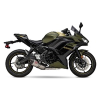 Yoshimura NINJA/Z 650 17-25 Race AT2 Stainless Full Exhaust, w/ Stainless Muffler