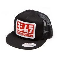Yoshimura Team Snapback Trucker Hat Black