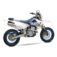 Yoshimura DR-Z400S/SM 00-24 RS-2 Stainless Full Exhaust, w/ Aluminium Muffler