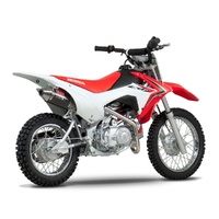 Yoshimura CRF110F 13-18 RS-2 Stainless Full Exhaust, w/ Carbon Fiber Muffler