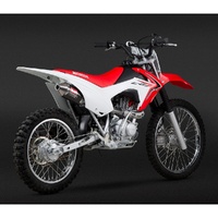 Yoshimura CRF125F 14-18 RS-2 Stainless Full Exhaust, w/ Carbon Fiber Muffler