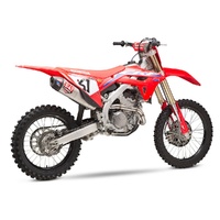 Yoshimura CRF250R/RX 22-24 RS-12 Stainless Full Exhaust, w/ Stainless Muffler