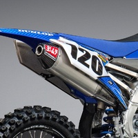 Yoshimura YZ450F 14-17/FX 16-17/WR450F 16-18 RS-4 Stainless Slip-On Exhaust, w/ Aluminium Muffler