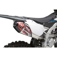 Yoshimura YZ450F 18-22 / WR450F 19-22 / YZ450FX 19-22 RS-4 Stainless Slip-On Exhaust, w/ Aluminium Muffler