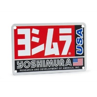 Yoshimura Name Badge TRC TRS TRI-OVAL (square USA)