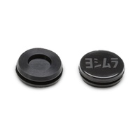 Yoshimura Rubber Grommet With Logo To Cover End-Cap Insert Hole For Rs-9 Mufflers Only