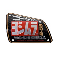 Yoshimura MUFFLER NAME BADGE R55