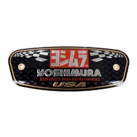 Yoshimura MUFFLER NAME BADGE R77