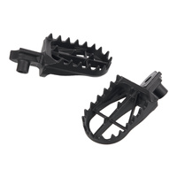 Zeta Wide Chromoly Mid Foot Pegs - Suzuki RM-Z250 / RM-Z450 / RMX450Z