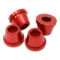 Zeta Rubber Killer (4 Pack) - Red - Suzuki RM / RM-Z