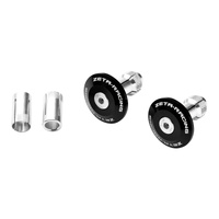 Zeta Bar End Plugs 35mm (2 Pack) - Black
