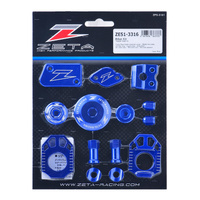 Zeta Billet Bling Kit - Yamaha YZ250F 14-23 / YZ450F 14-22 - Blue