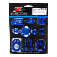 Zeta Billet Kit - Yamaha YZ250FX / YZ450FX - Blue