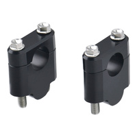 Zeta Handlebar Rise Kit 30mm Height - 22.2mm Bar - Black